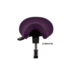 aubergine Ergonomska stolica na sedlo Bambach bez naslona - vinilna navlaka Aubergine