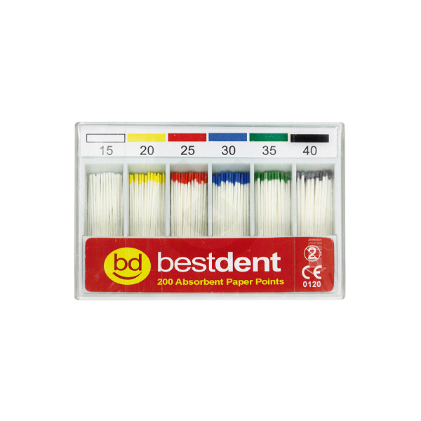 Paper Point Bestdent Assorted 200kom.