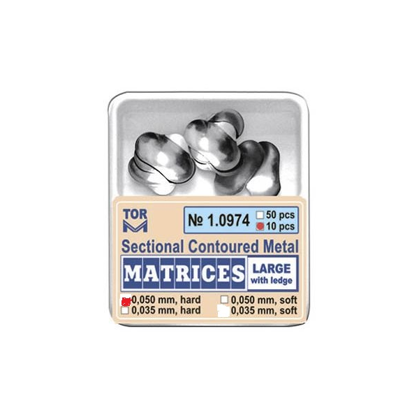 Sekcionalne matrice Tor sa trbuhom Large 10kom.