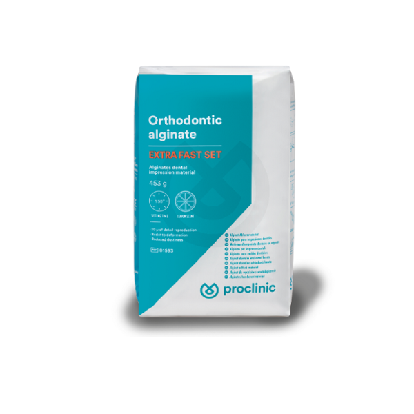 01593 Alginat Ortho extra fast set Proclinic 453g